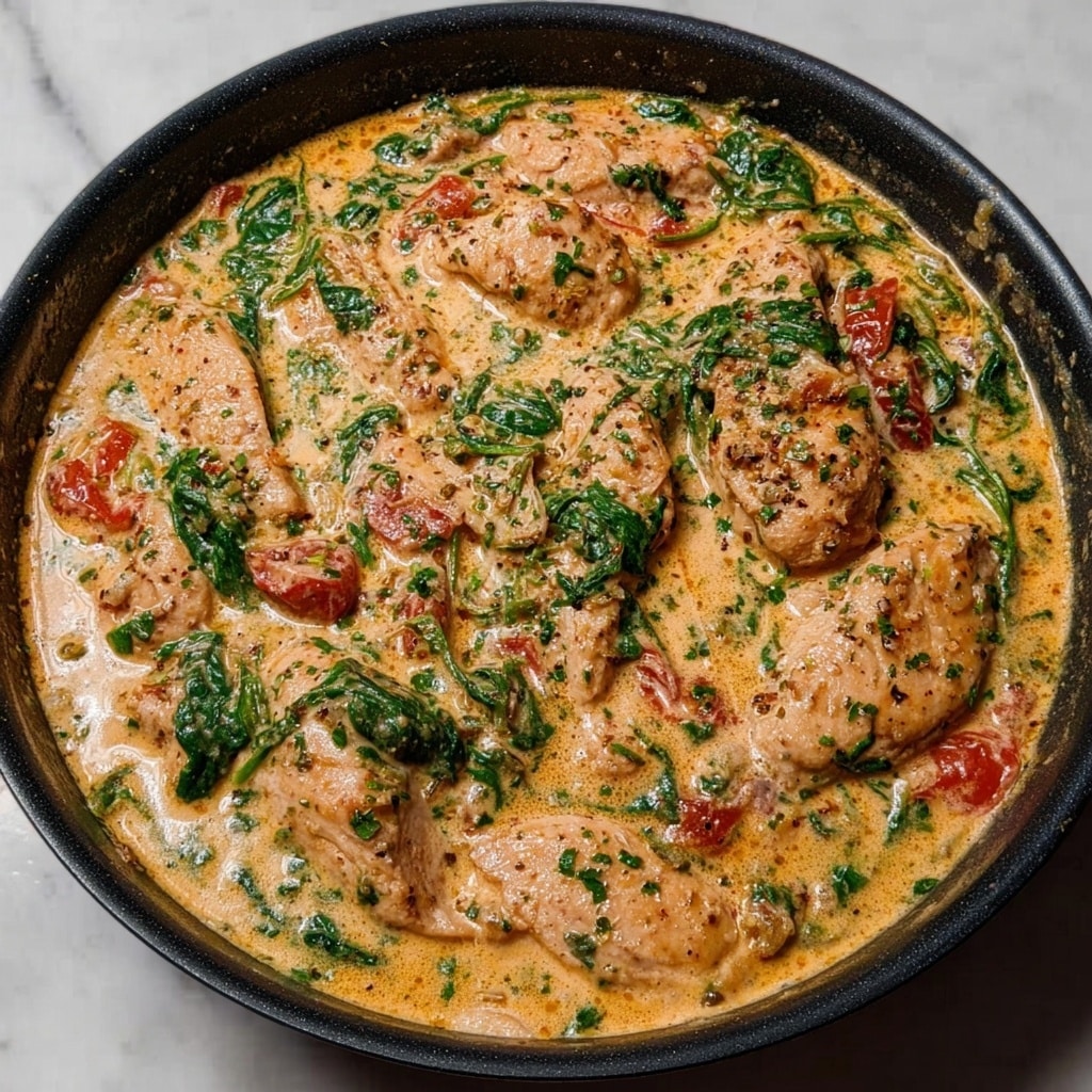 One Pan Creamy Boursin Chicken Recipe - Recipe Image