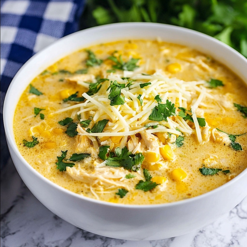 Creamy Chicken and Corn Chowder Recipe - Recipe Image
