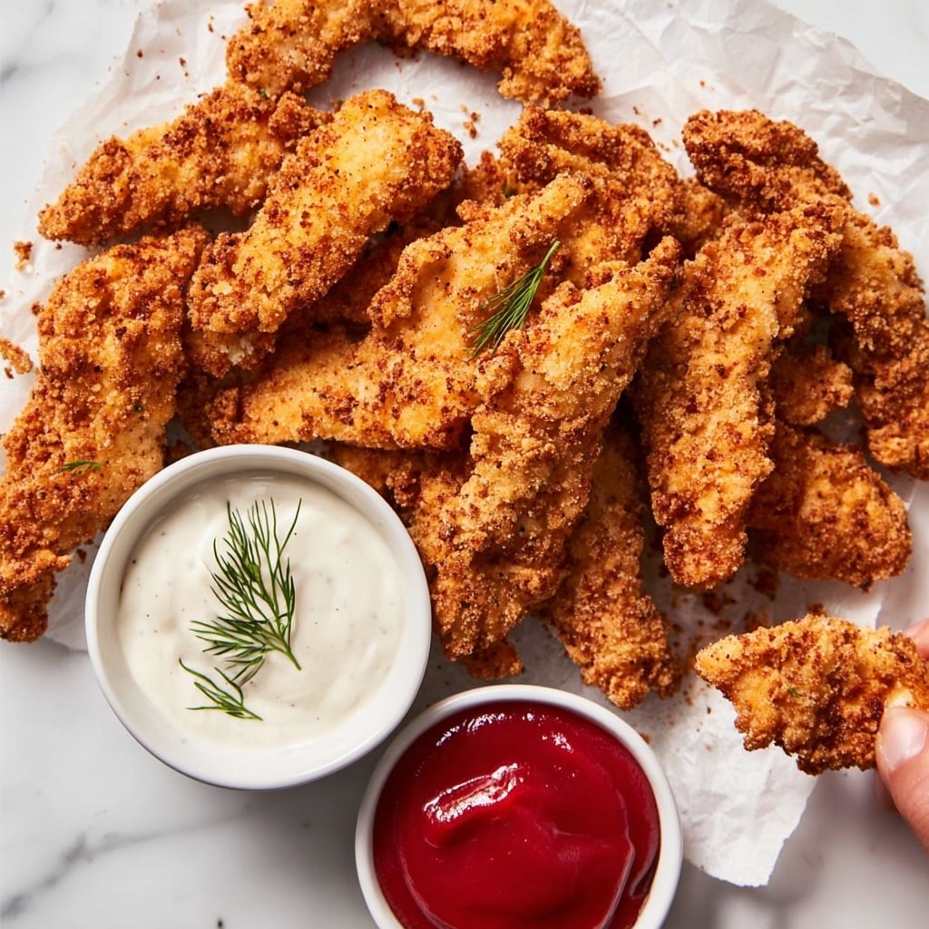Buttermilk Fried Chicken Tenders Recipe - Recipe Image
