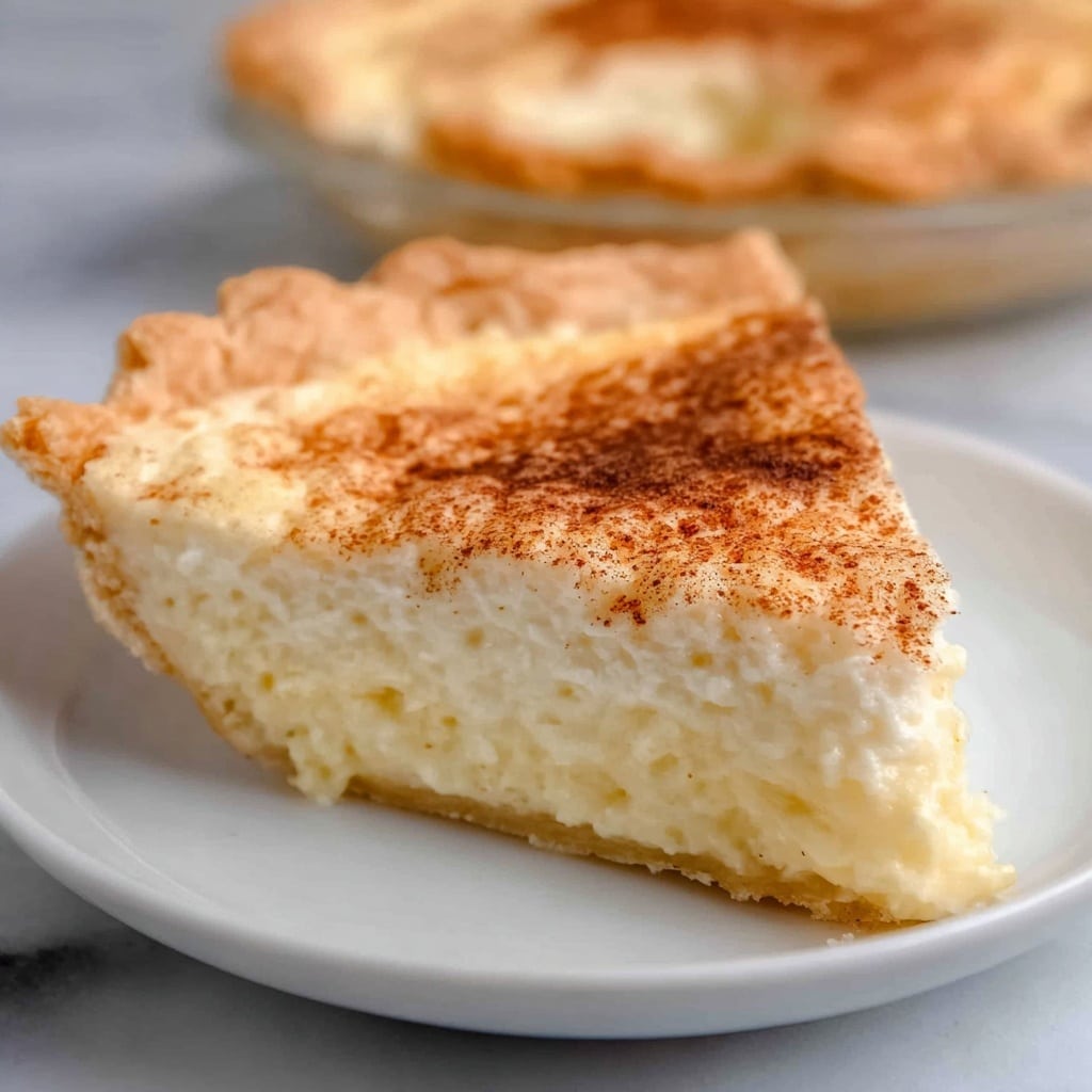 Crust Custard Pie Recipe - Recipe Image