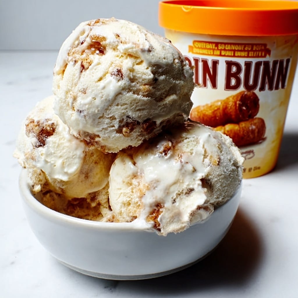Little Debbie Honey Bun Ice Cream Recipe - Recipe Image