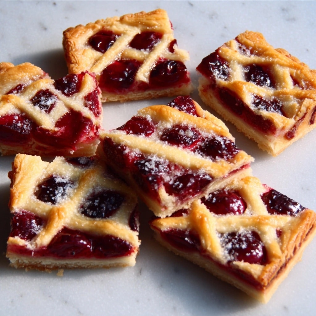 Cherry Pie Bars Recipe - Recipe Image