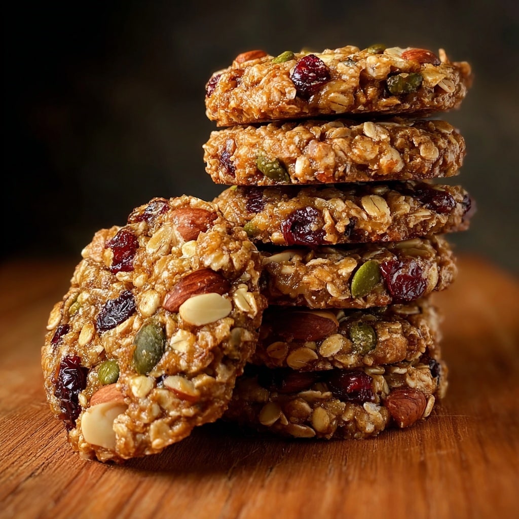 Healthy Nut & Seed Energy Cookies Recipe - Recipe Image