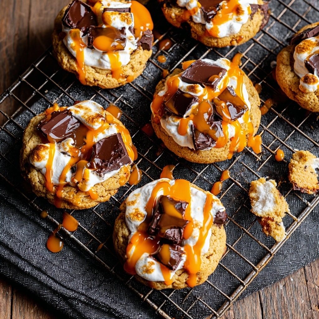 Pumpkin S'mores Cookies Recipe - Recipe Image