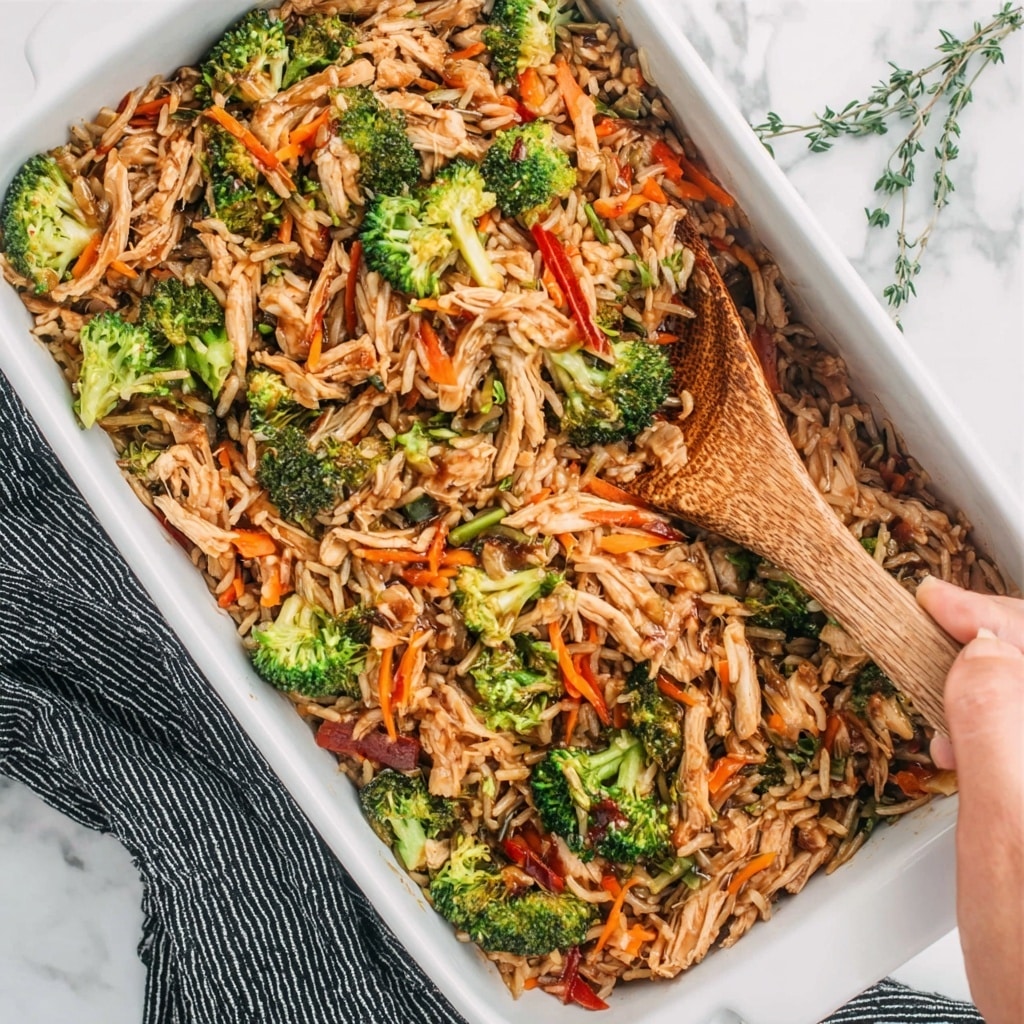 Teriyaki Chicken Casserole Recipe - Recipe Image