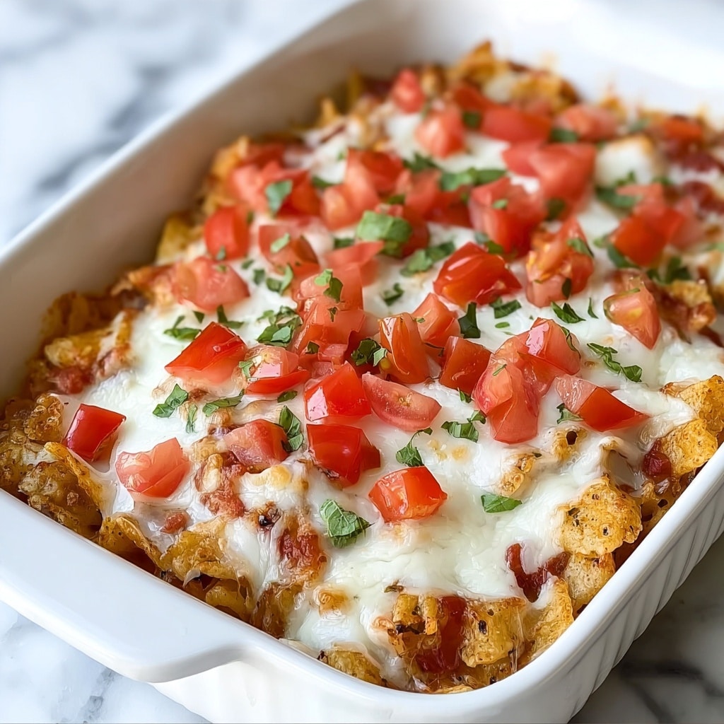 Bruschetta Chicken Casserole Recipe - Recipe Image