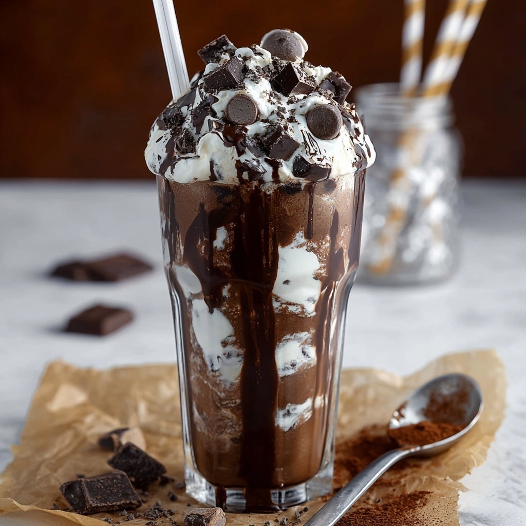 Brownie Milkshake Recipe - Recipe Image