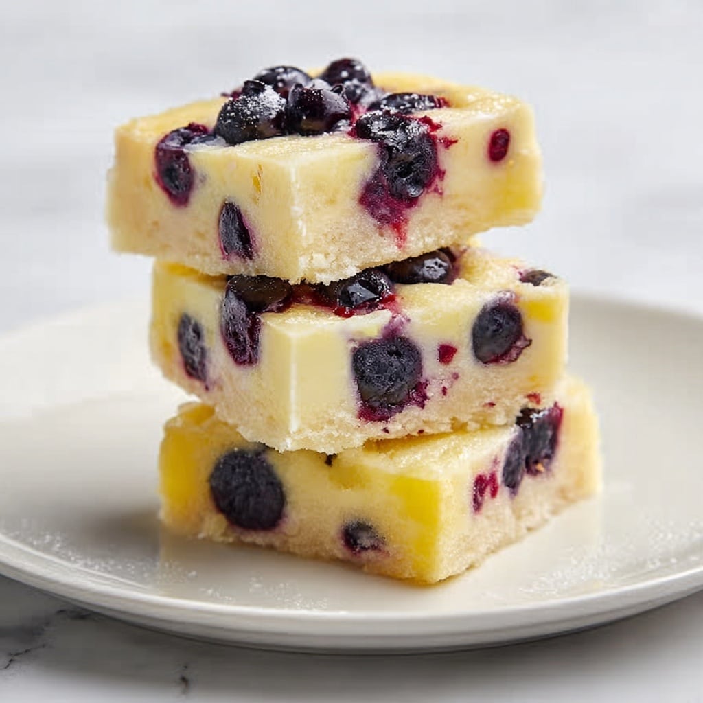 Lemon Blueberry Bars Recipe - Recipe Image