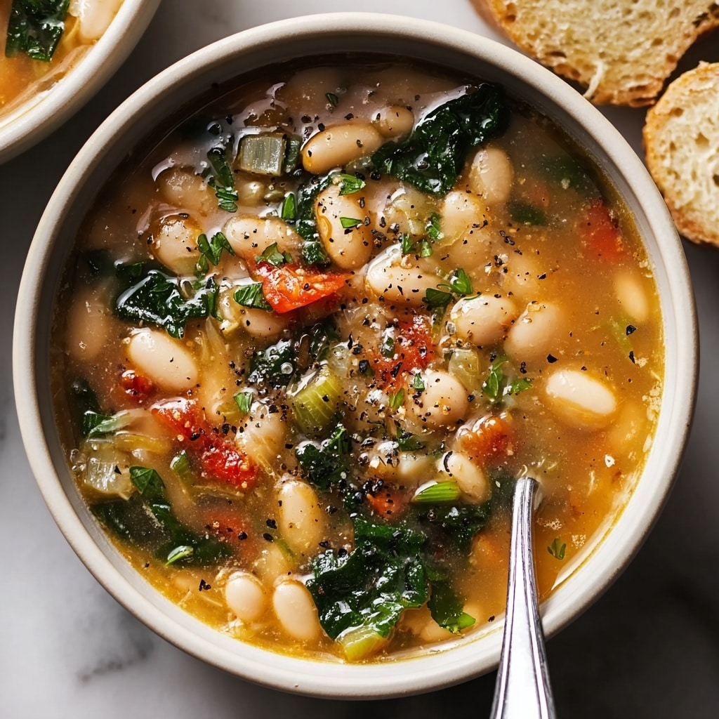 Fire-Roasted White Bean Soup Recipe - Recipe Image