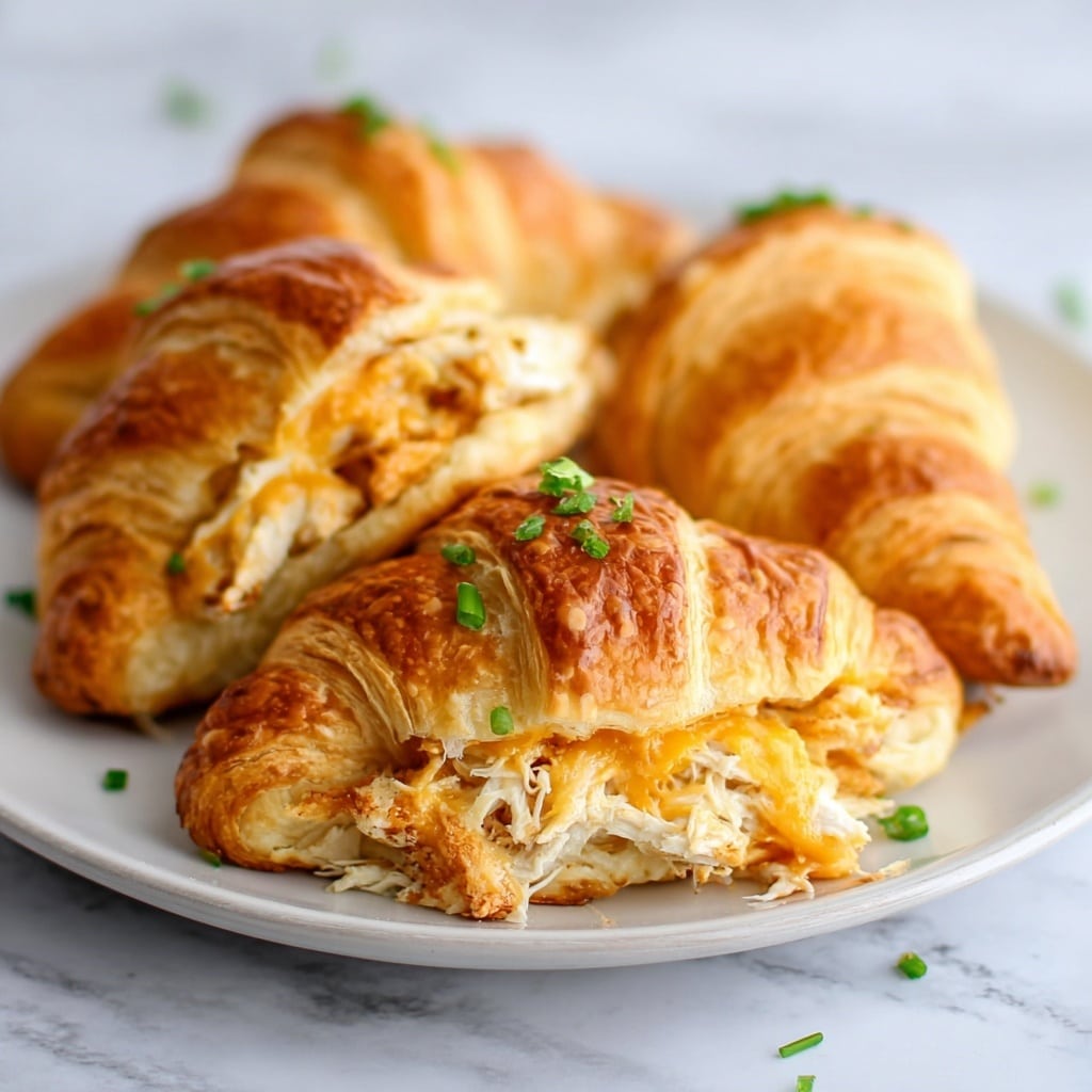 Chicken Stuffed Crescent Rolls Recipe - Recipe Image