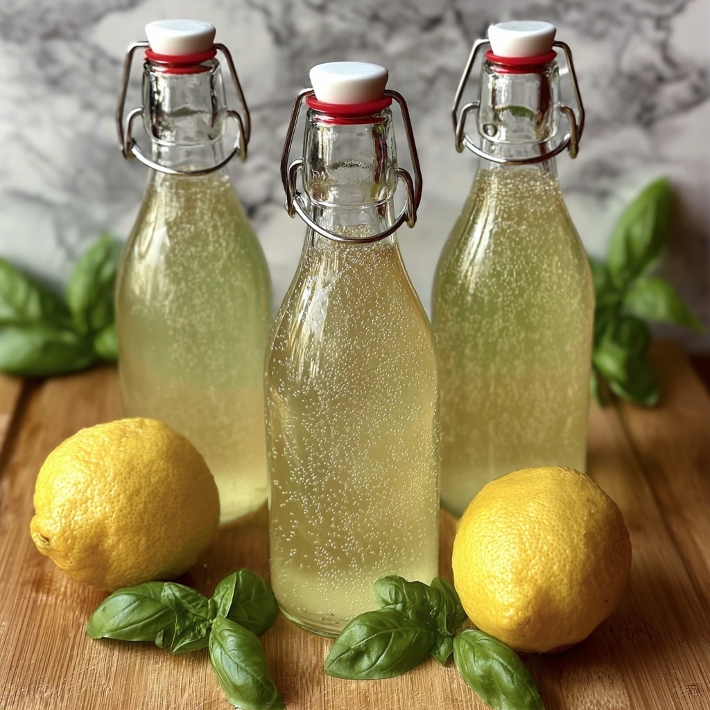 Basil Lemonade Drink: Refreshing Summer Recipe - Recipe Image