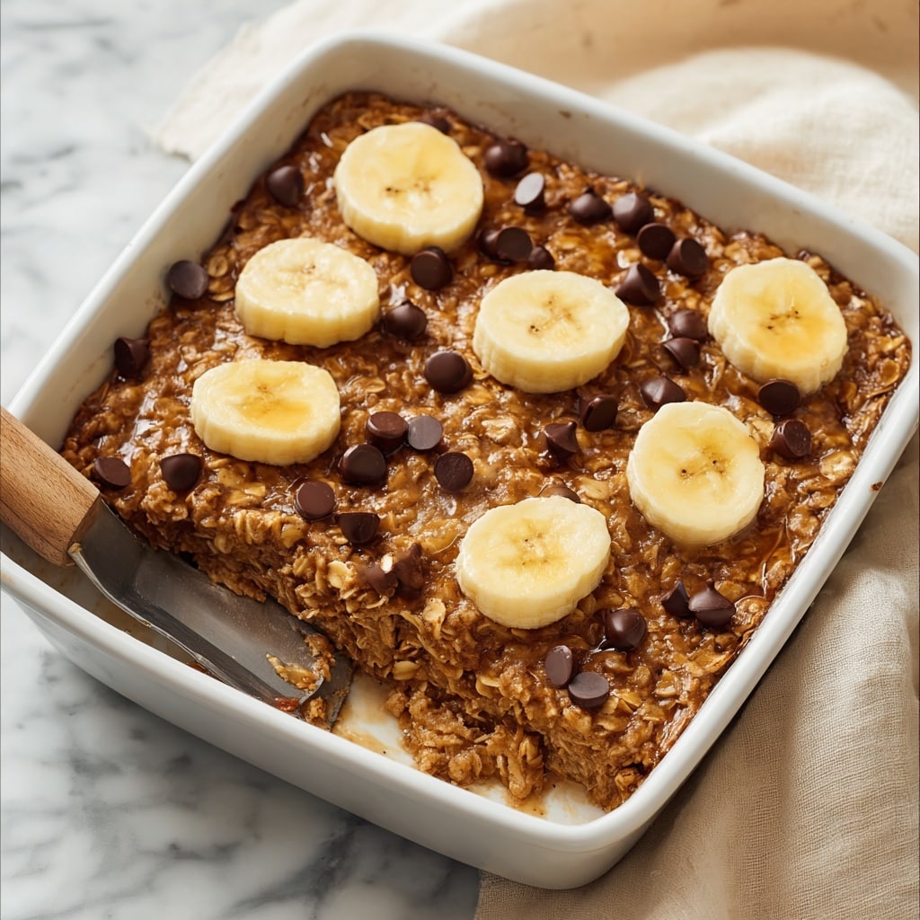 Viral TikTok Baked Oatmeal Recipe - Recipe Image