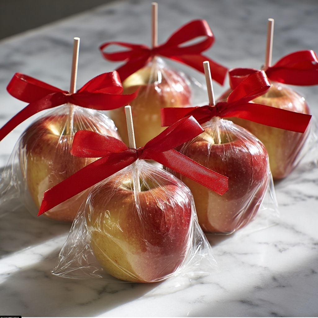 The Best Candy Apple Bags Recipe - Recipe Image