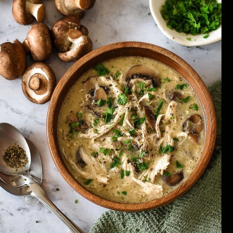 Creamy Mushroom Soup Recipe