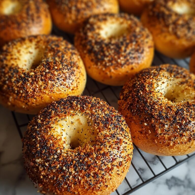 Sourdough Discard Bagels with Chewy Crust Recipe