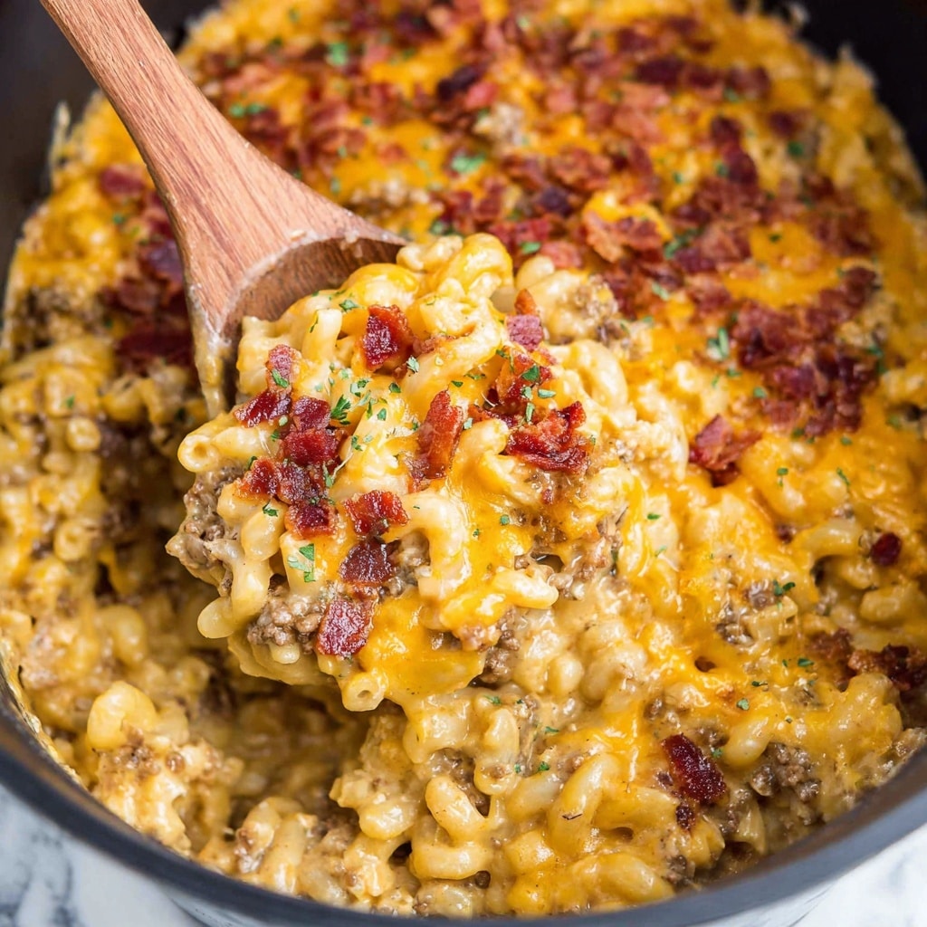 Cheeseburger Mac and Cheese Recipe