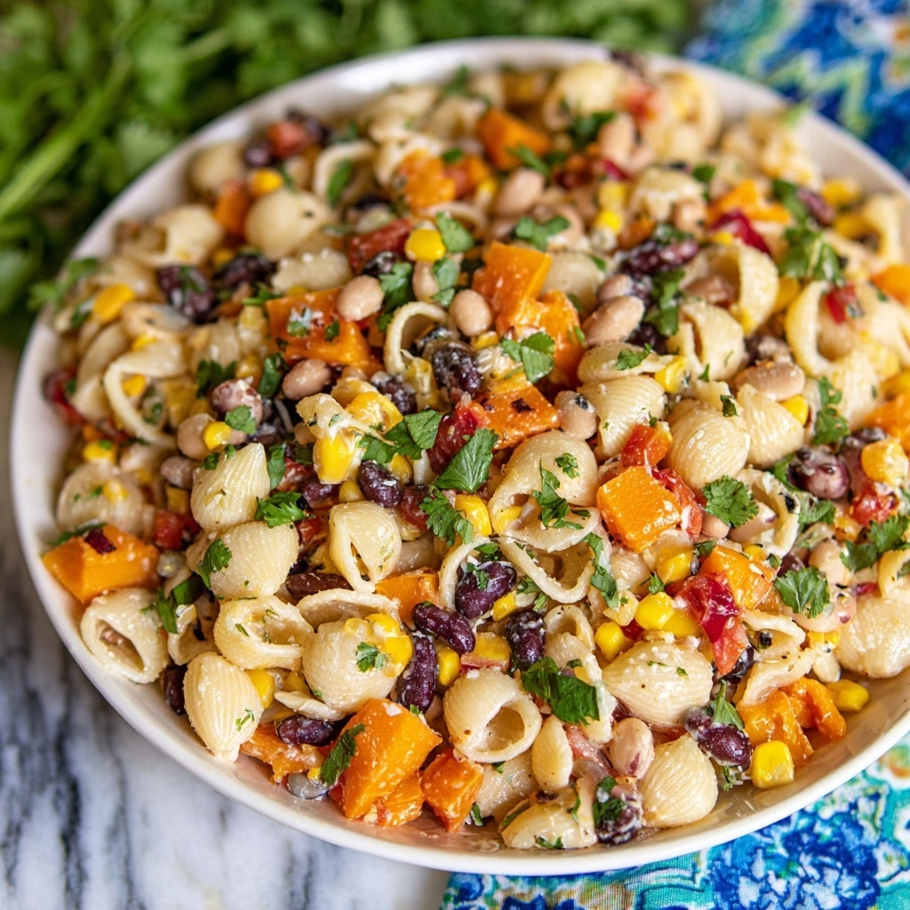 Cowboy Caviar Pasta Salad Recipe - Recipe Image