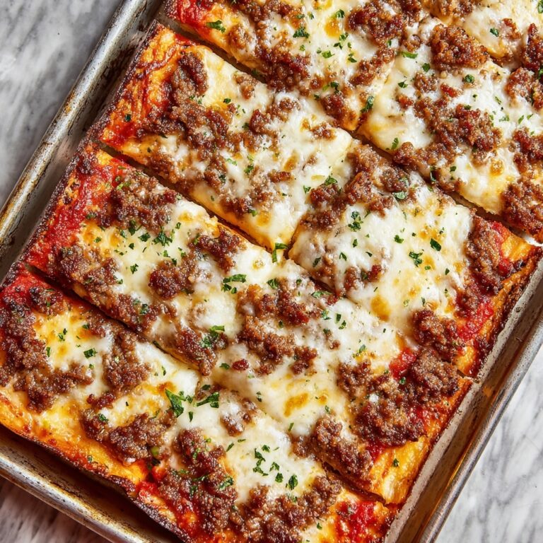 School Cafeteria Pizza Recipe