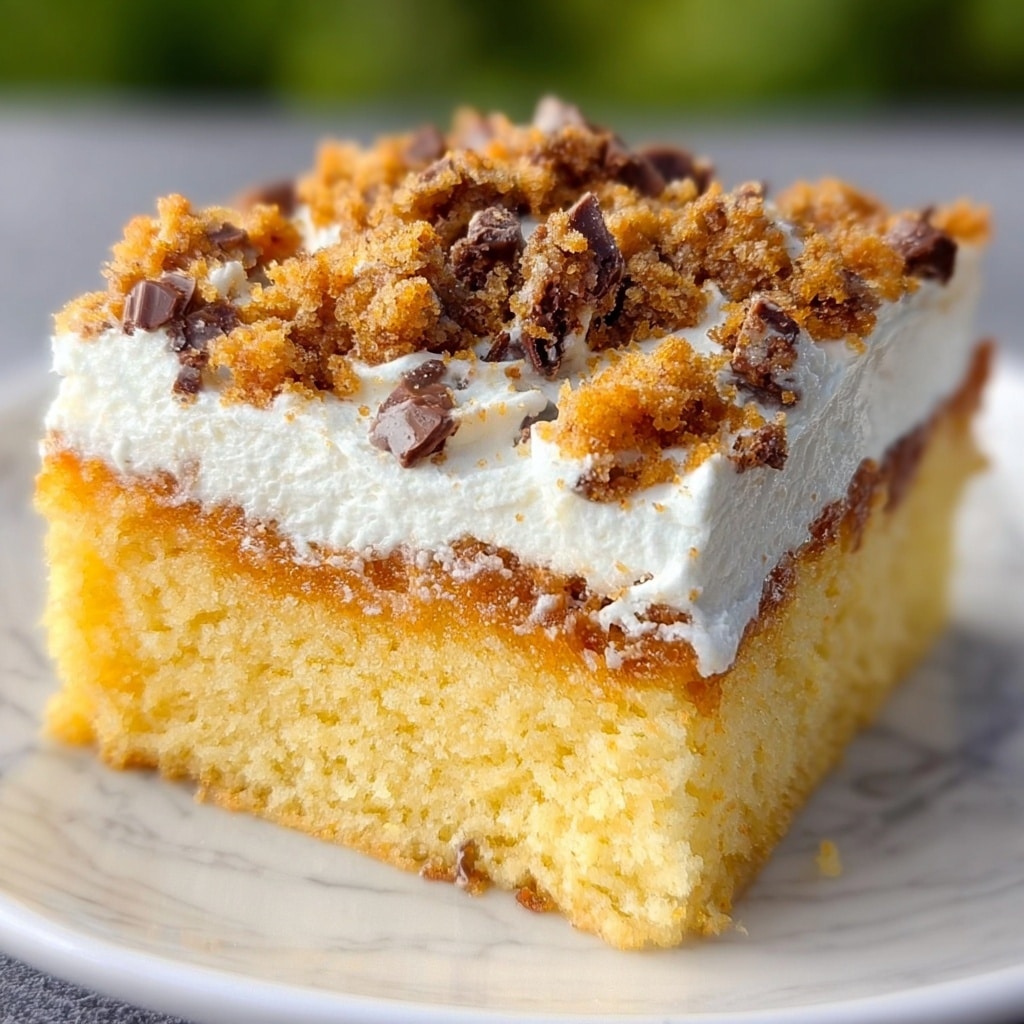Butterfinger Poke Cake Recipe