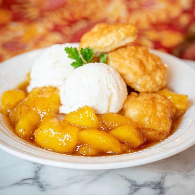 Peach Cobbler Bubble Up Recipe