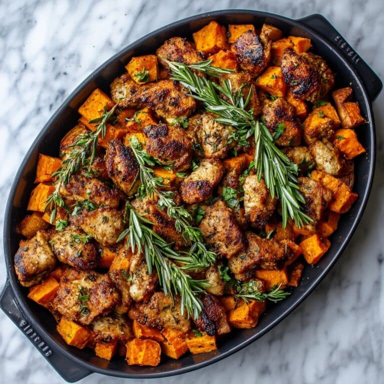 One-Pan Chicken and Sweet Potato Skillet Recipe