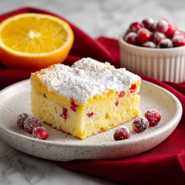 Cranberry Orange Breakfast Cake Recipe