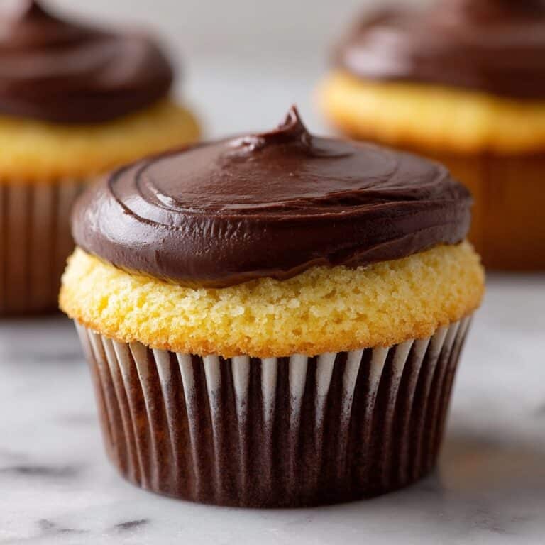 Boston Cream Pie Cupcakes Recipe