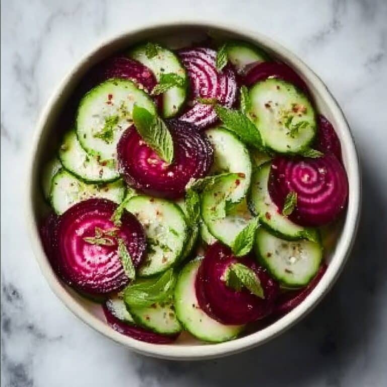 Crisp Cucumber and Beetroot Salad Recipe