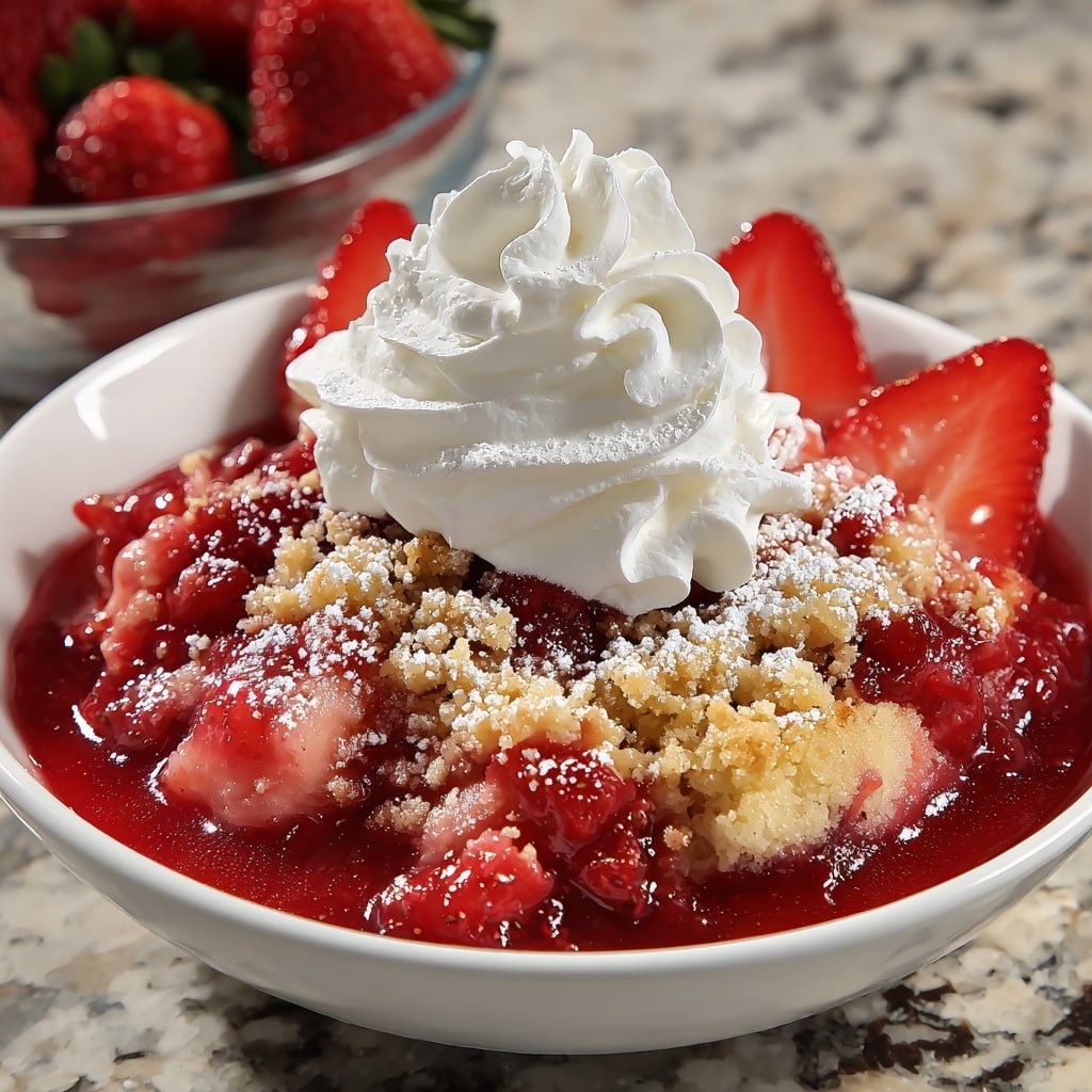 Easy Strawberry Cobbler Recipe - Recipe Image