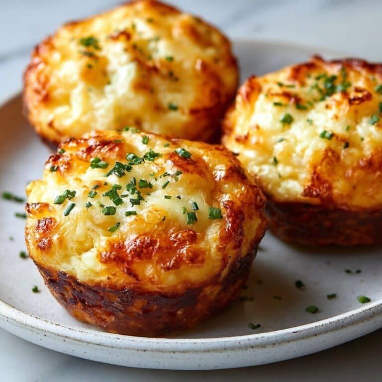 Easy Mashed Potato Muffins Recipe