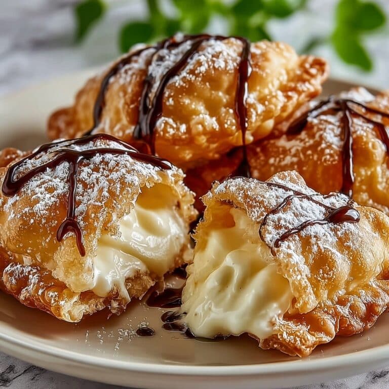 Stuffed Cheesecake Fried Apple Pies Recipe