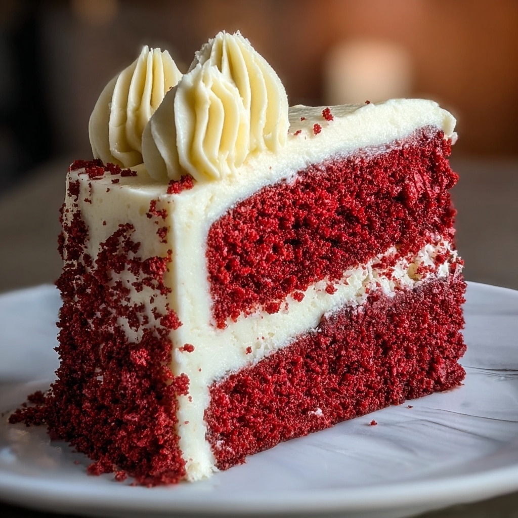 Red Velvet Cake with Cream Cheese Frosting Recipe