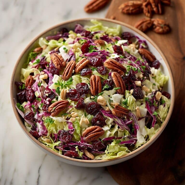 Cranberry Pecan Slaw Recipe