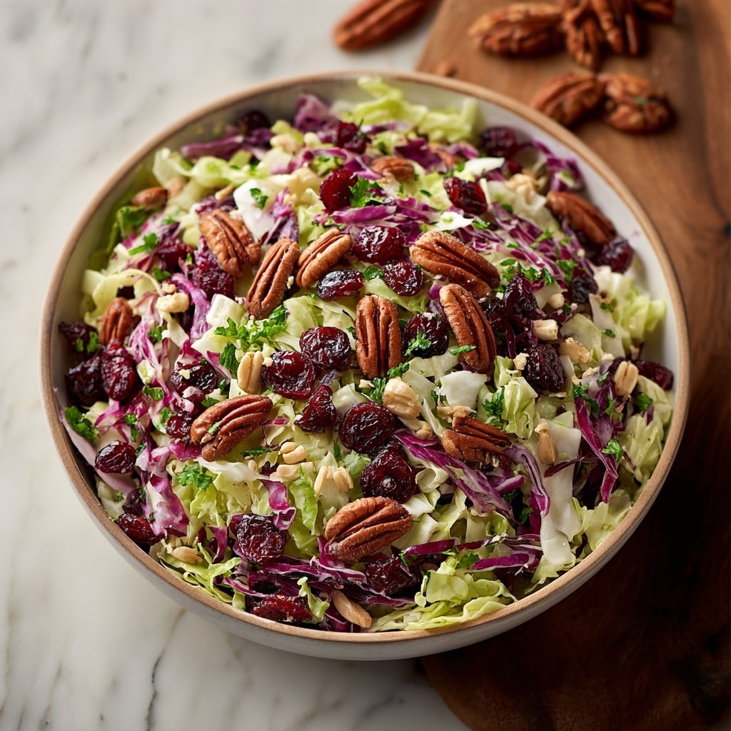 Cranberry Pecan Slaw Recipe