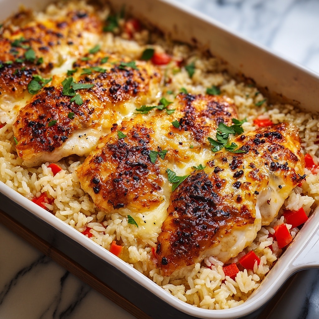 Italian Chicken Rice Casserole Recipe
