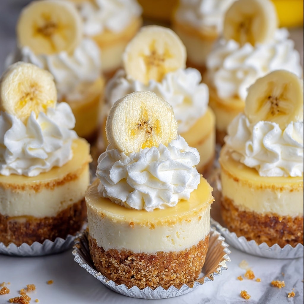 Mini Banana Pudding Cheesecakes Recipe