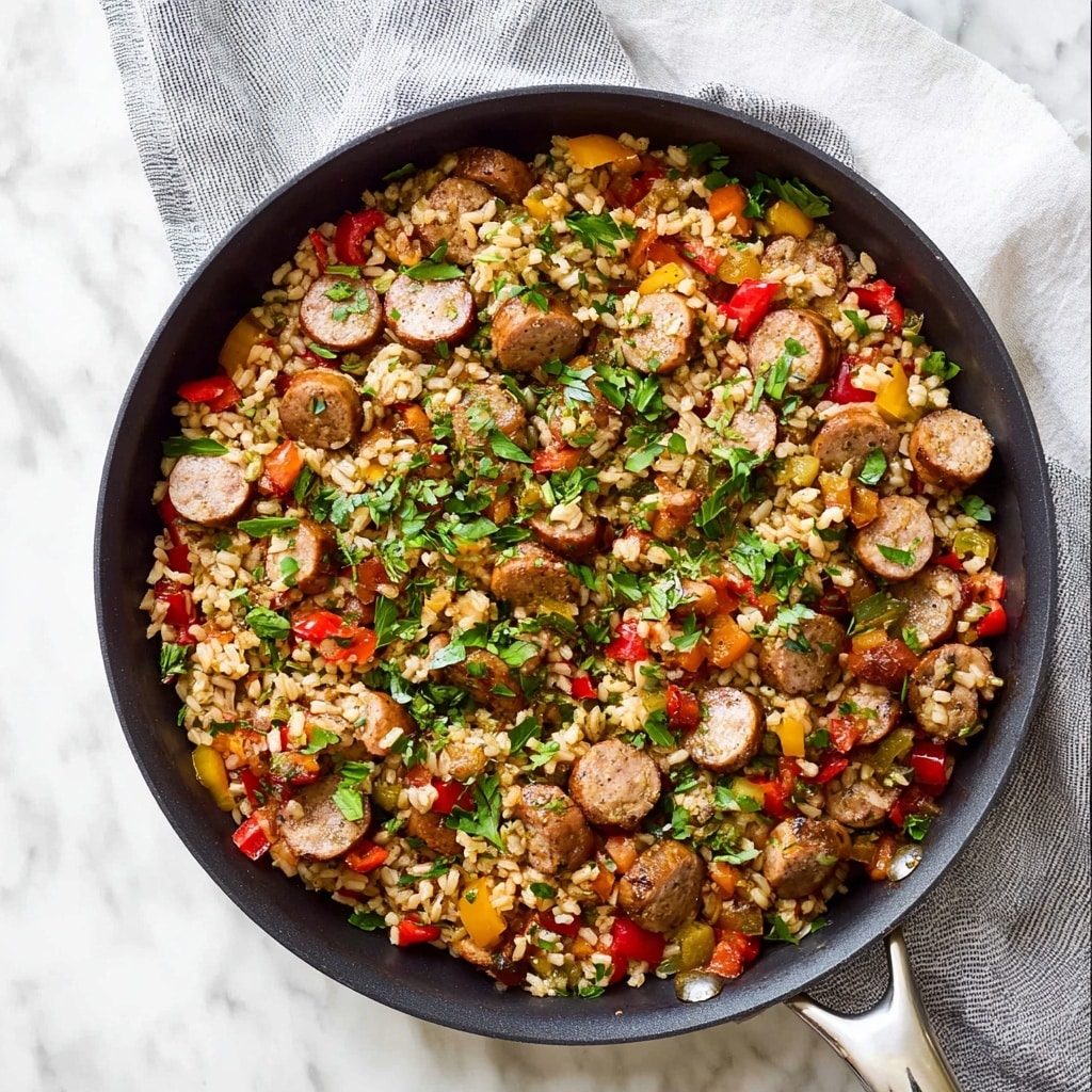 Sausage and Rice Skillet Recipe