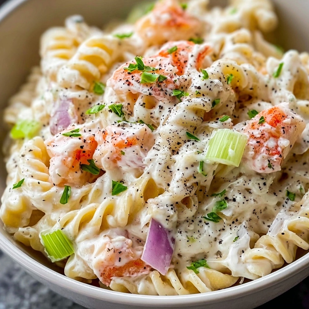 Lobster Roll Pasta Salad Recipe