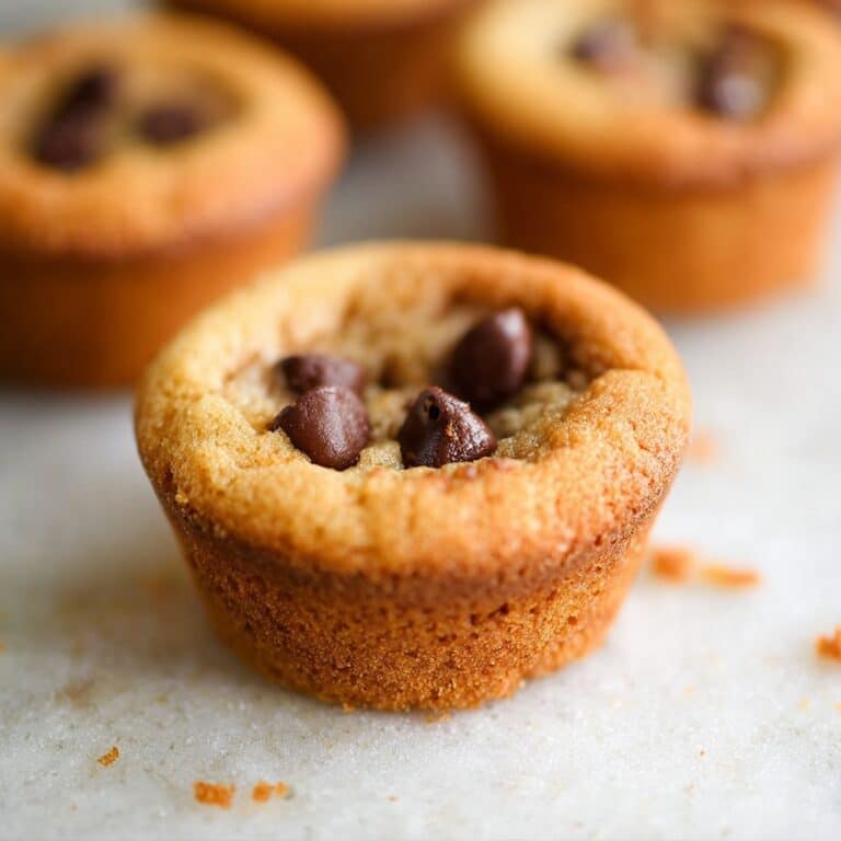 Peanut Butter Chocolate Chip Cookie Cups Recipe