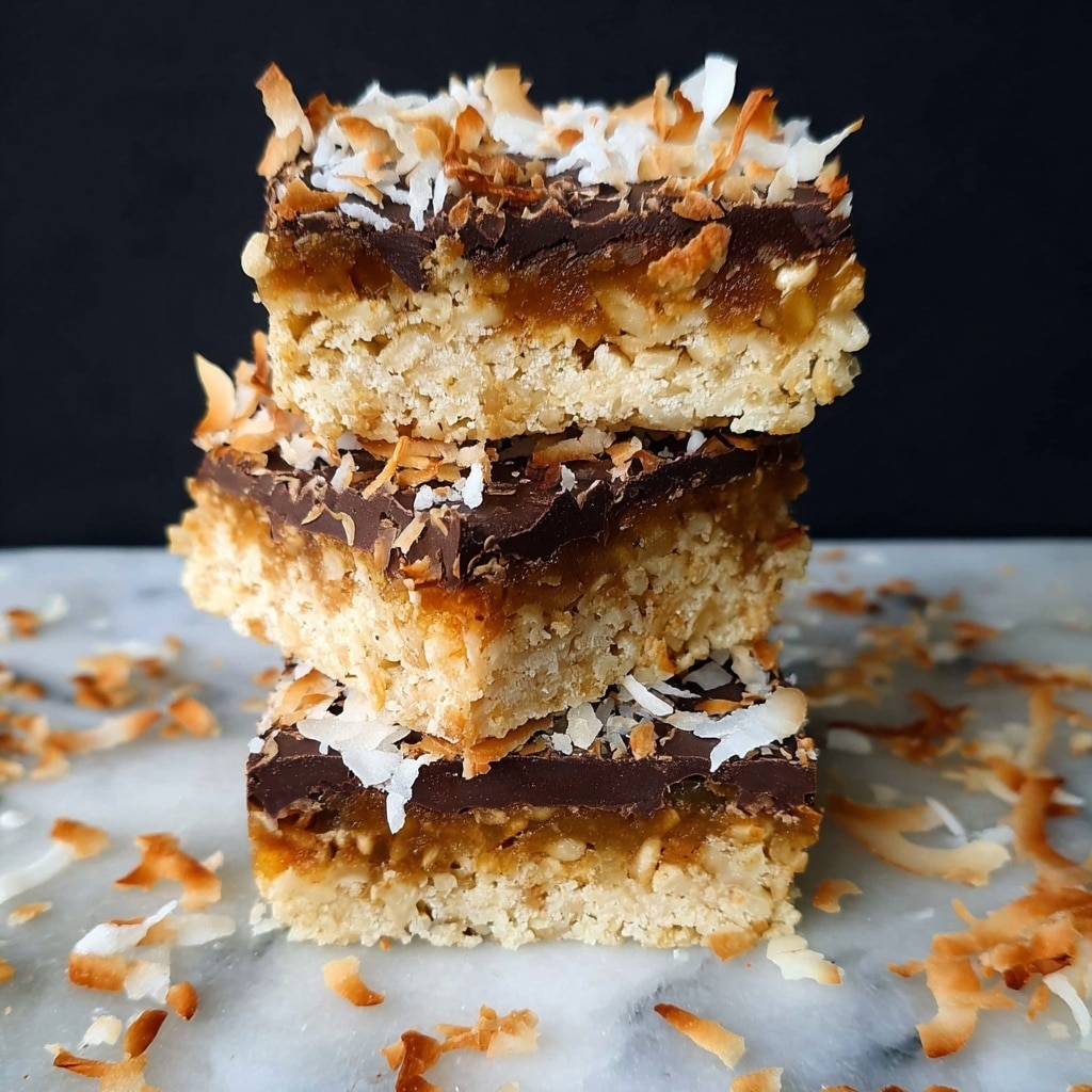 Samoa Rice Krispie Treats Recipe