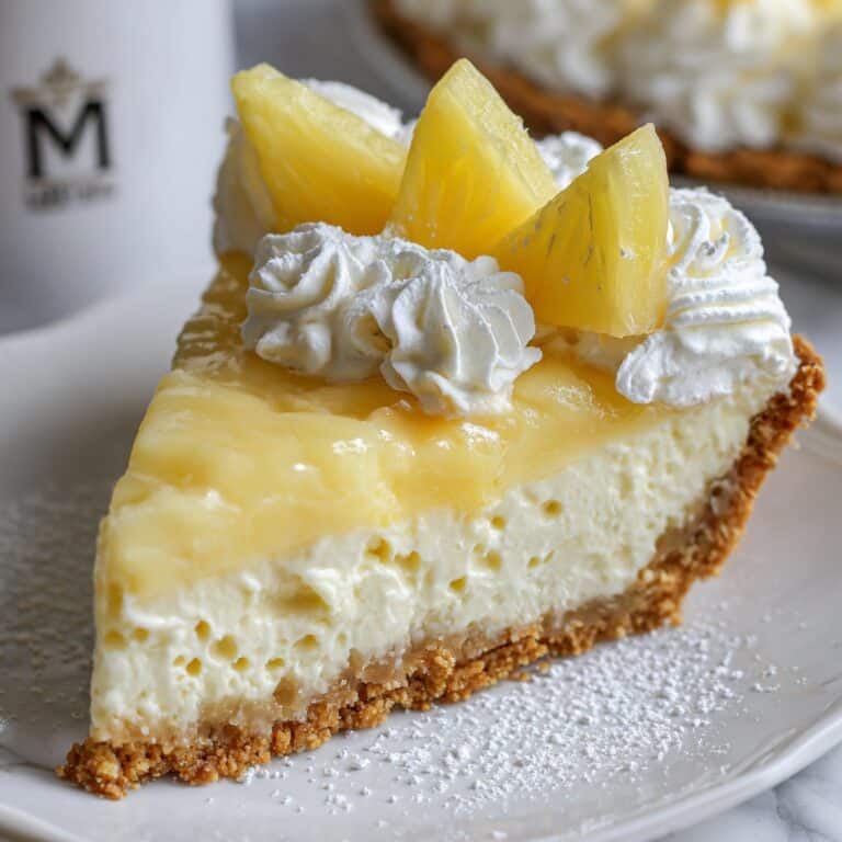 Pineapple Right Side Up Cheesecake Recipe