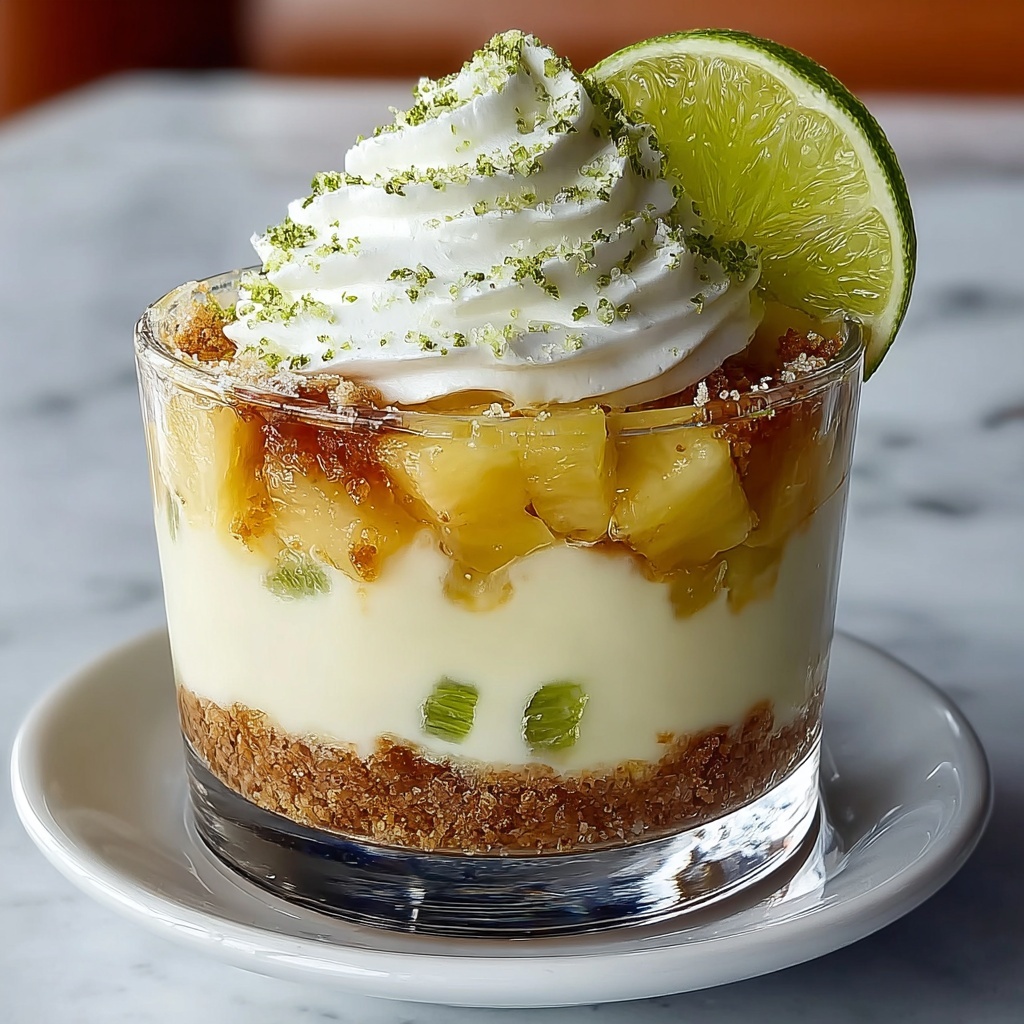 Key Lime Pie Cheesecake Pina Colada Recipe