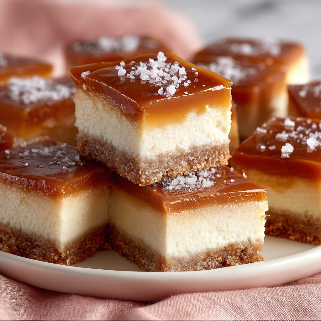 Caramel Cheesecake Bars Recipe - Recipe Image