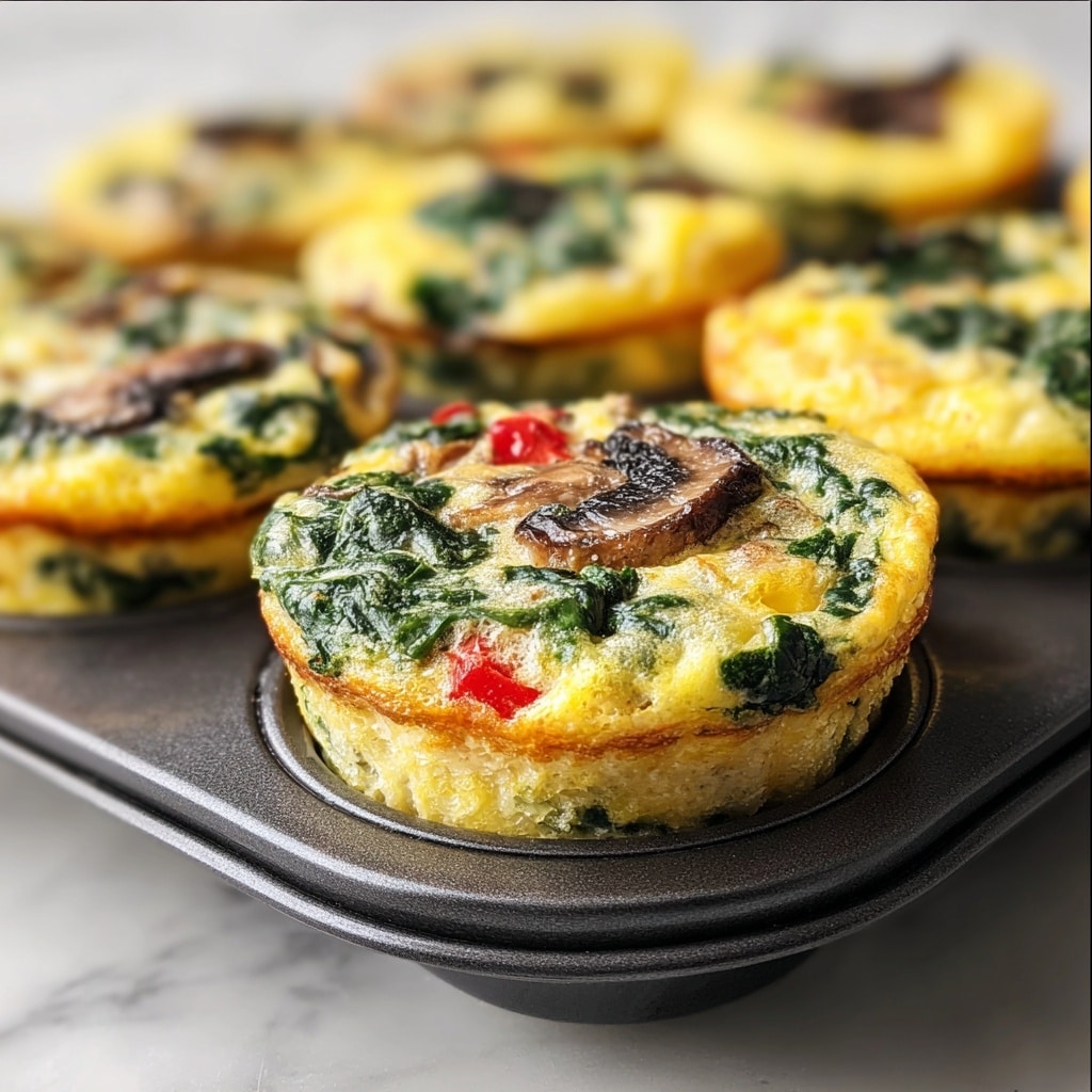 Spinach Quiche Muffins Recipe