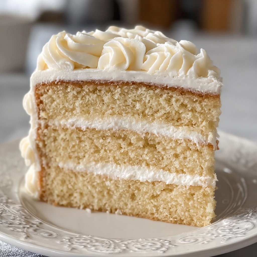 Moist White Velvet Cake Recipe