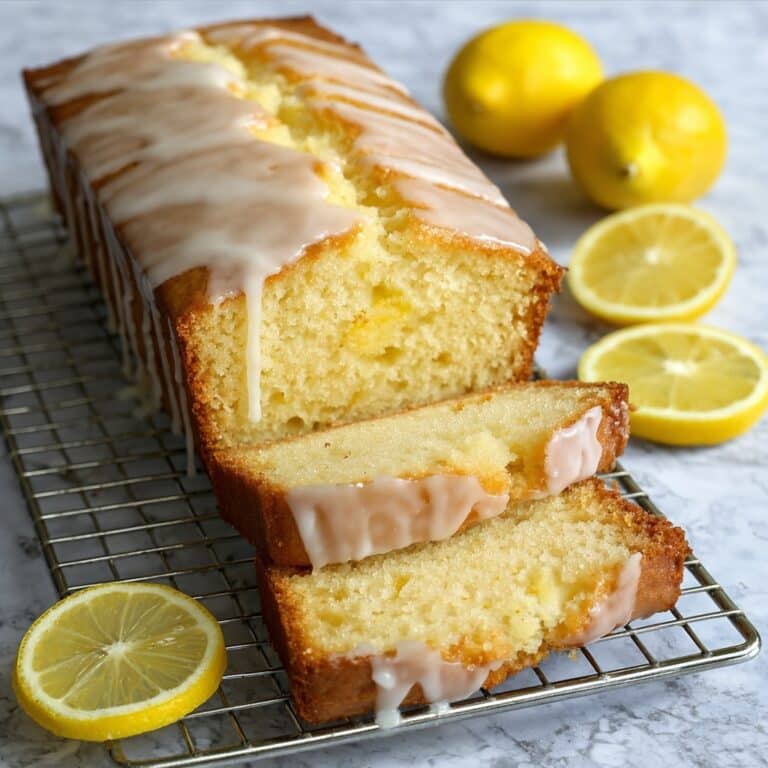 Healthy Greek Yogurt Lemon Loaf Cake Recipe