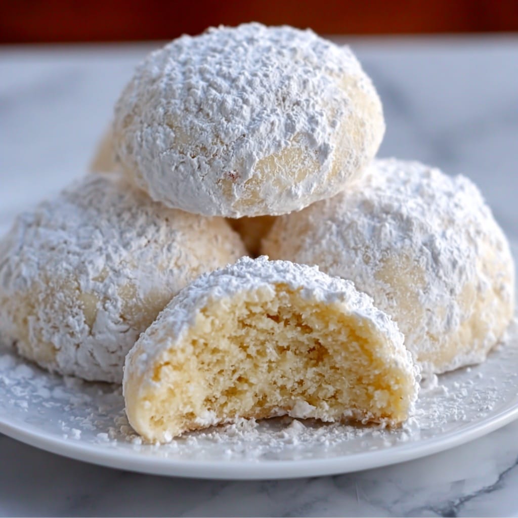 Sweetened Condensed Milk Snowball Cookies Recipe