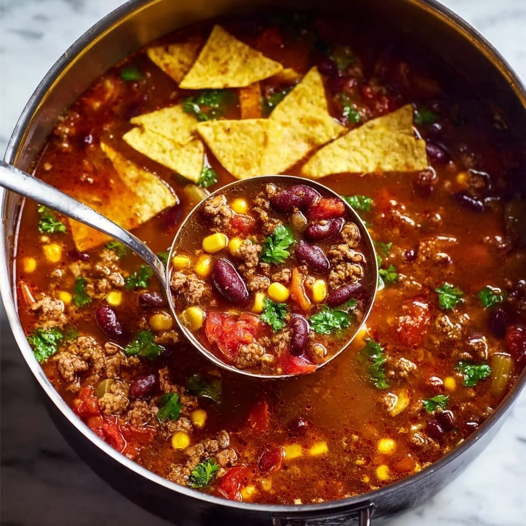 Easy Taco Soup Recipe - Recipe Image