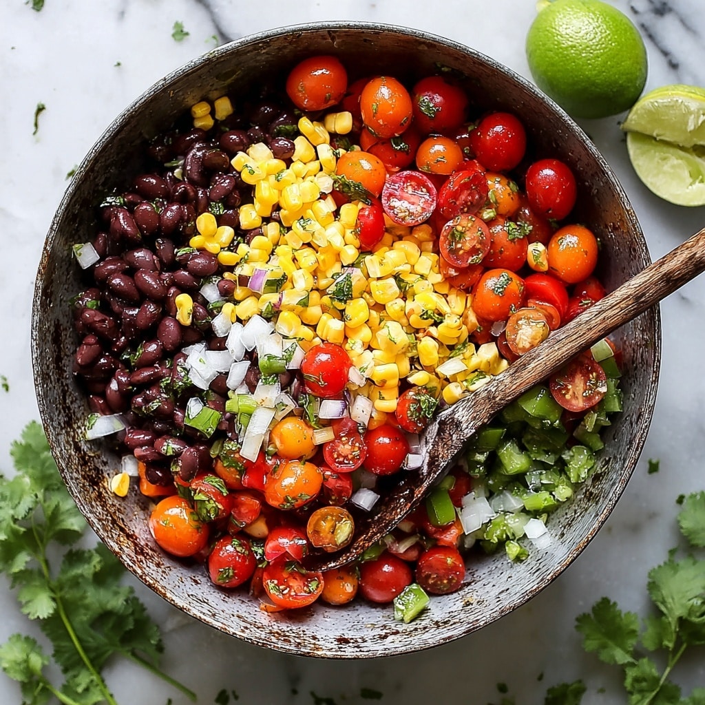 Corn Black Bean Salsa Recipe