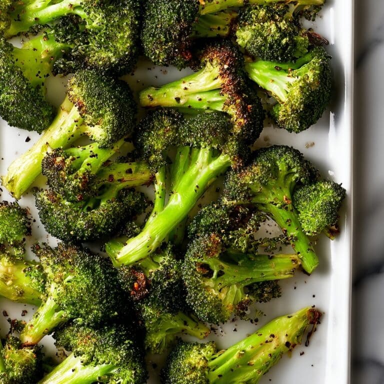 Roasted Broccoli with Garlic, Lemon, and Parmesan Recipe